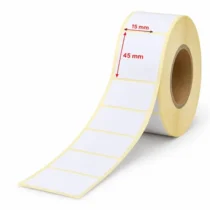 لیبل کاغذی 45 × 15