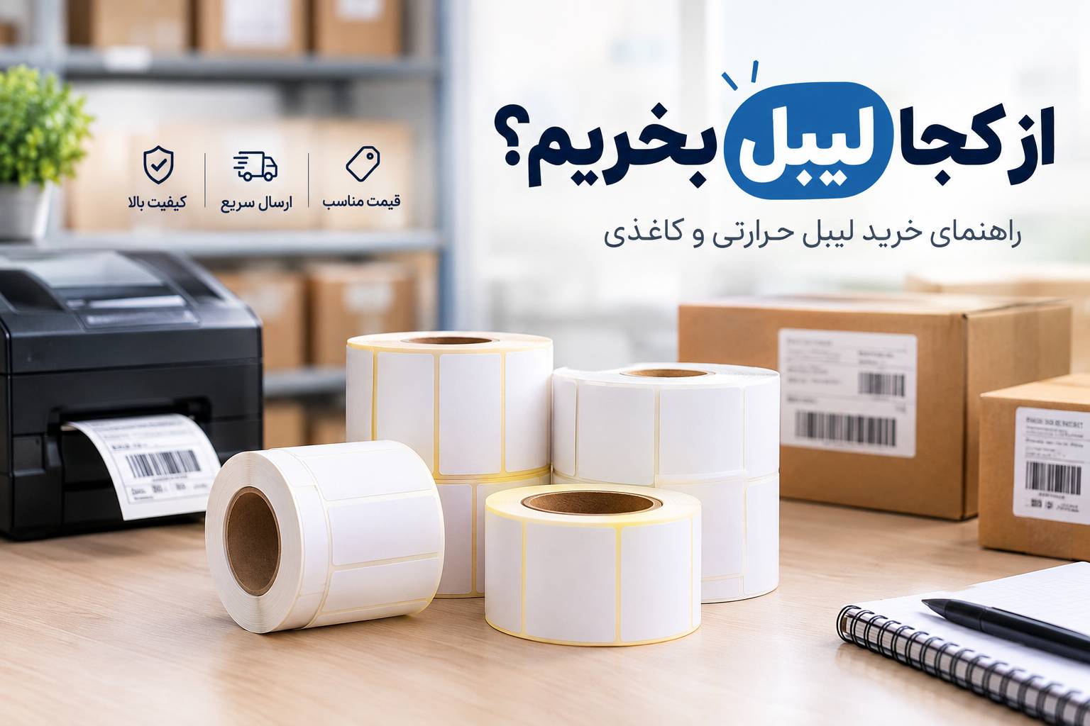 از کجا لیبل بخریم
